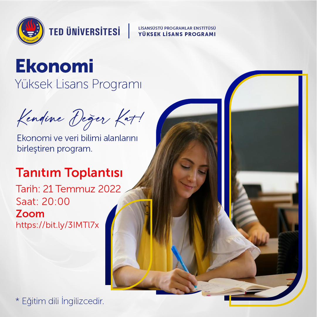 Ekonomi Yüksek lisans Tanıtım Toplantısı