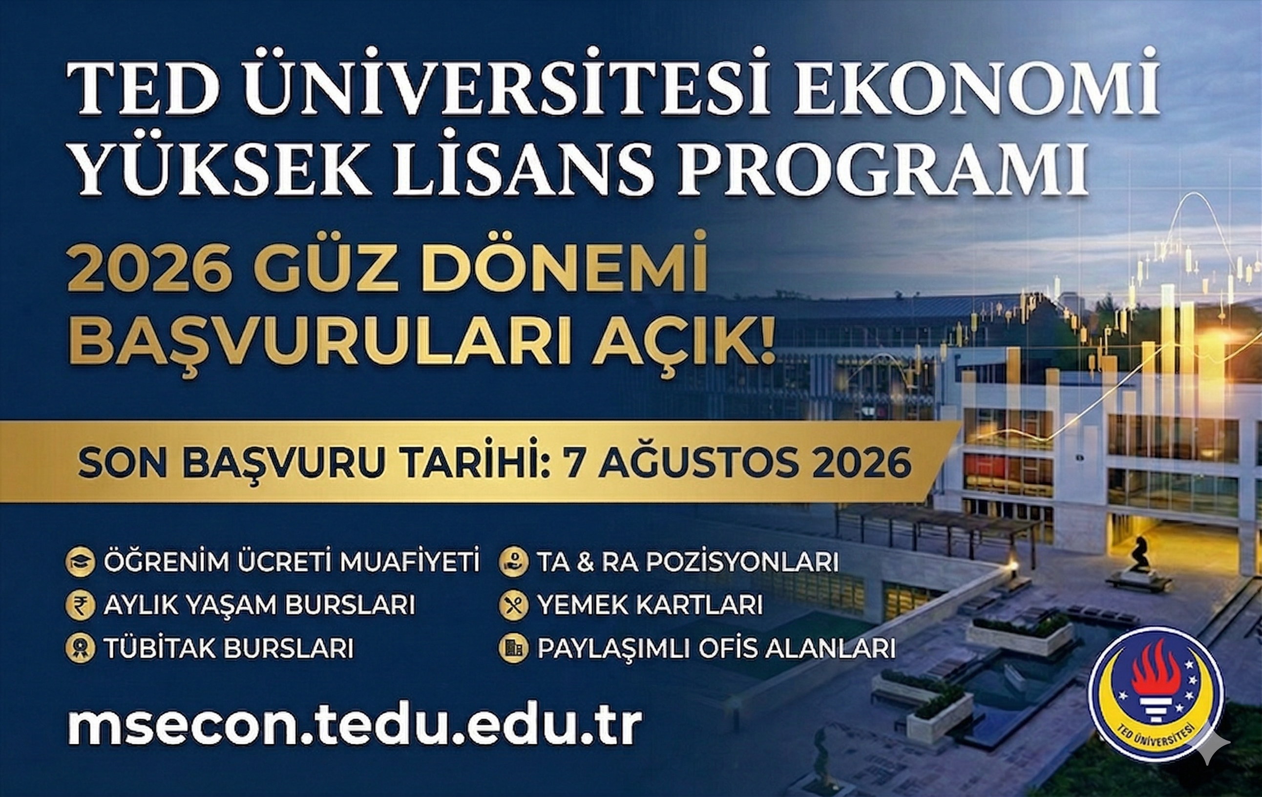 2026 Güz Dönemi Yüksek Lisans Başvuruları Açıldı